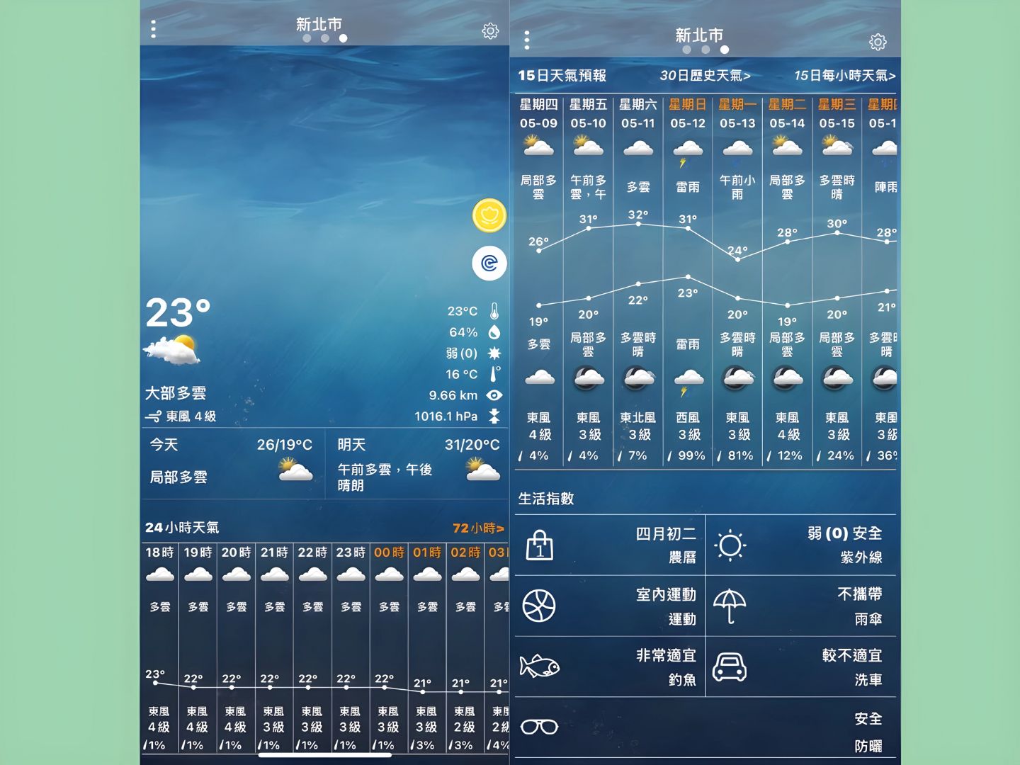 露營天氣 天氣App推薦4