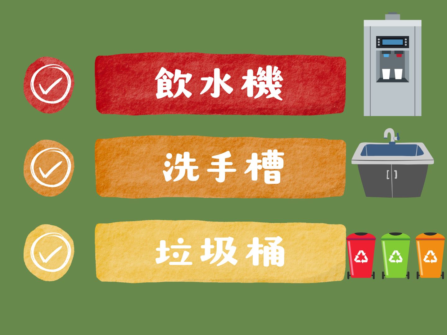 露營三餐 露營區設備確認1